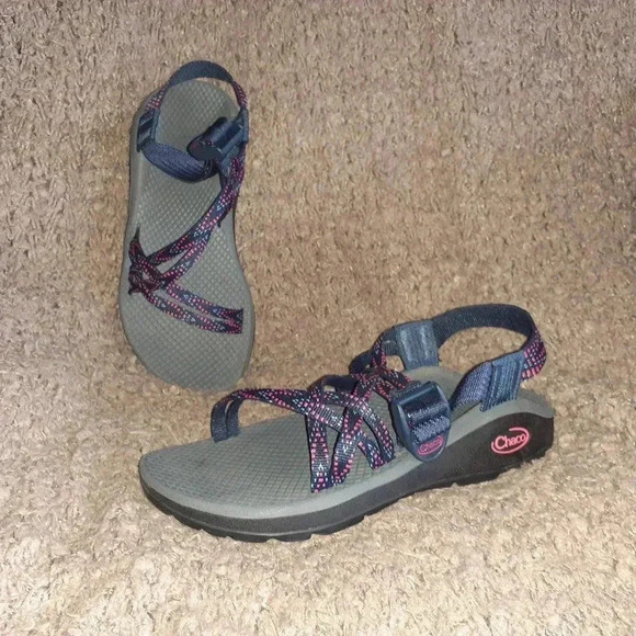 CHACO ZX/1-Ecotread Sandal-Navy Sport - Picture 1 of 7